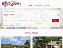 Tablet Screenshot of finquescastella.com